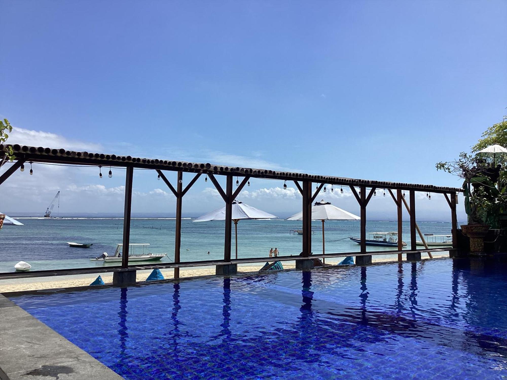 Linda Beach Hotel 누사 렘봉안 외부 사진